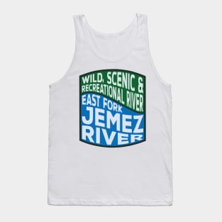 East Fork Jemez River Wild, Scenic and Recreational River wave Tank Top